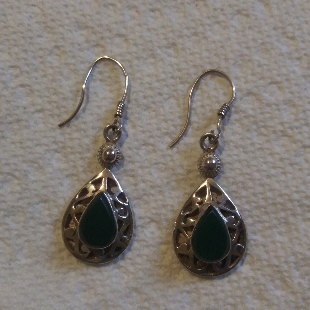 925 sterling silver vintage earrings